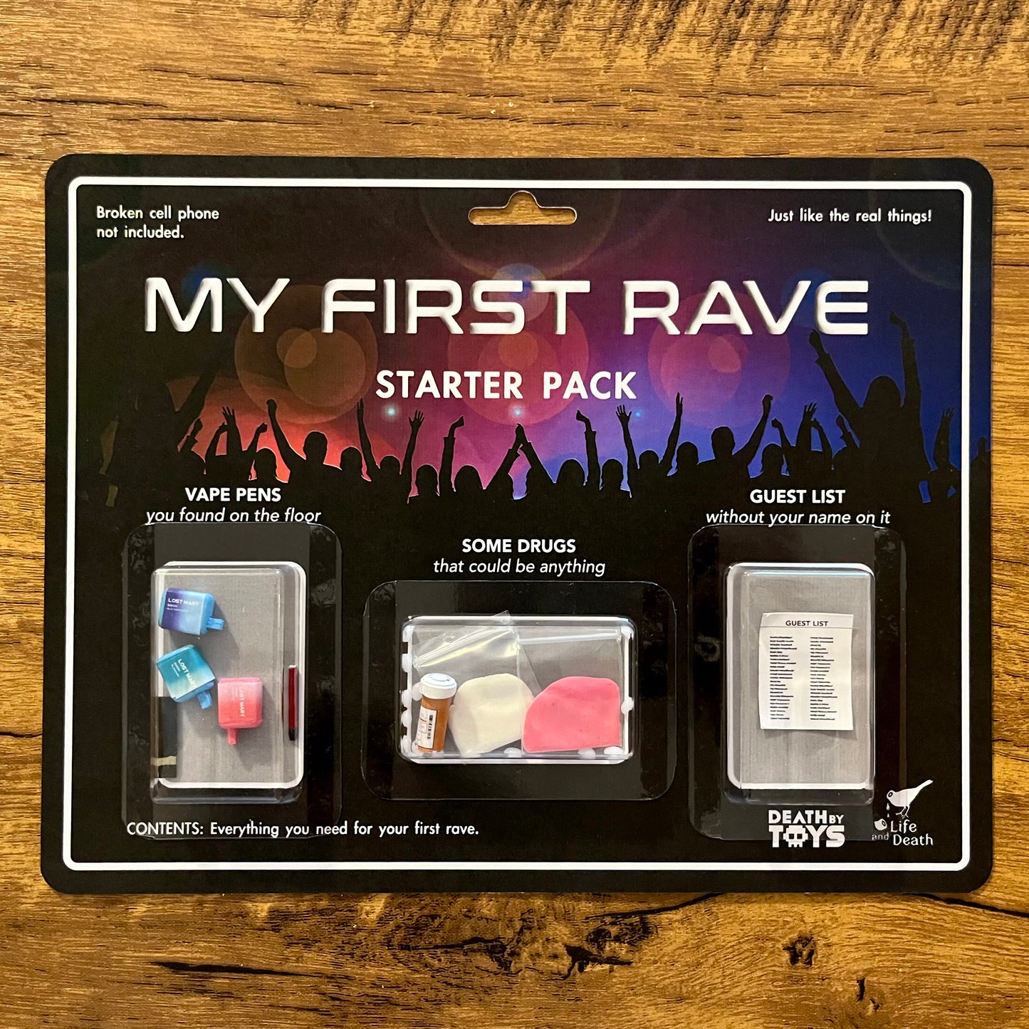 Death by Toys x Life and Death - Rave Starter Pack