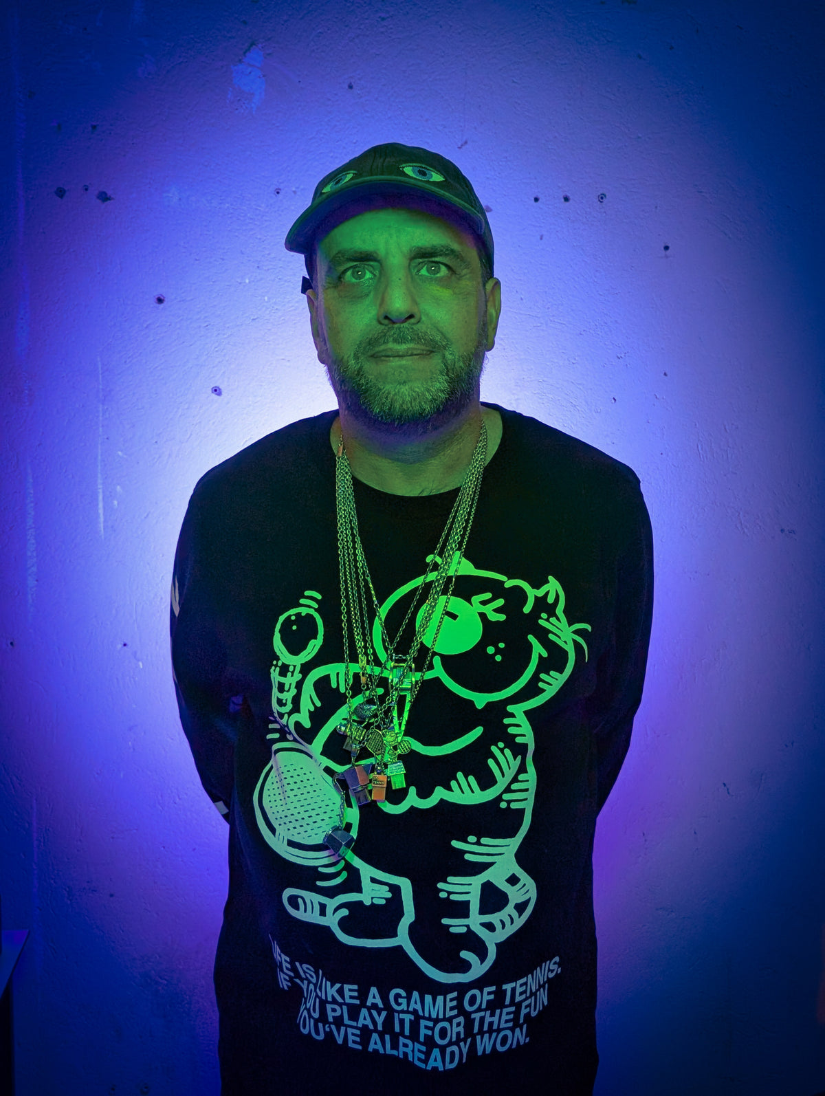 Public Possessions & DJ Tennis - 'Rave at the cave' Long Sleeve