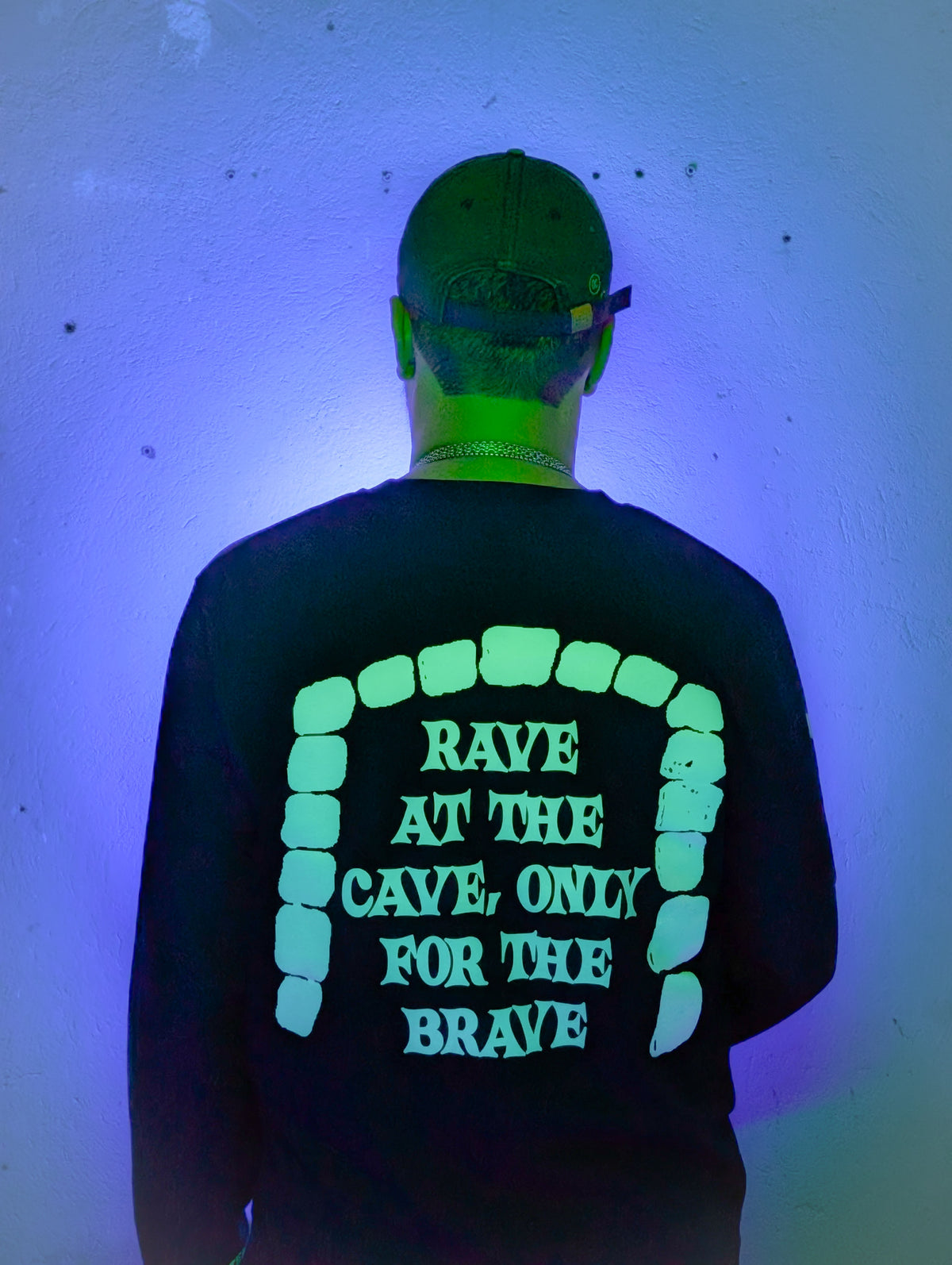 Public Possessions & DJ Tennis - 'Rave at the cave' Long Sleeve
